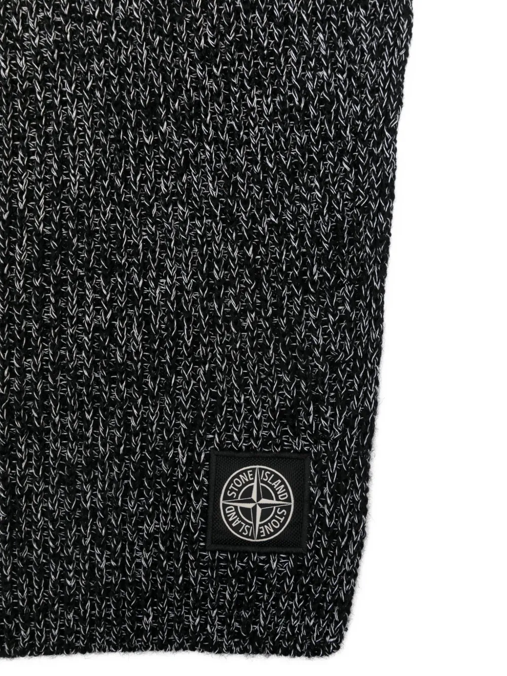 Stone Island Hoed met logopatch Zwart