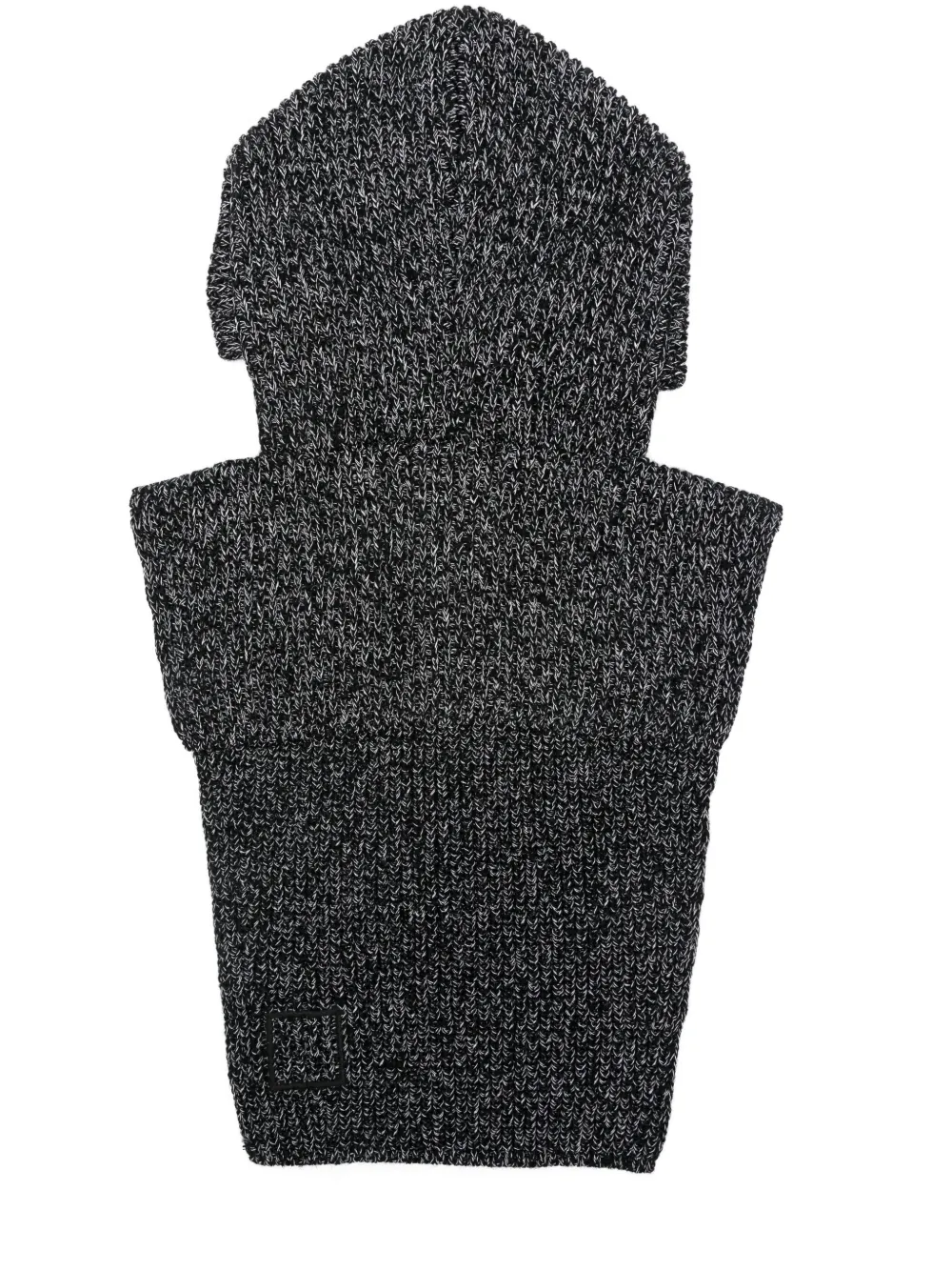 Stone Island logo-patch hat - Zwart