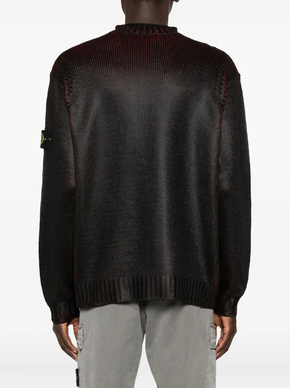 Mサイズ STONE モックネック ニット Stone Island モックネック セーター | ブラック | FARFETCH JP