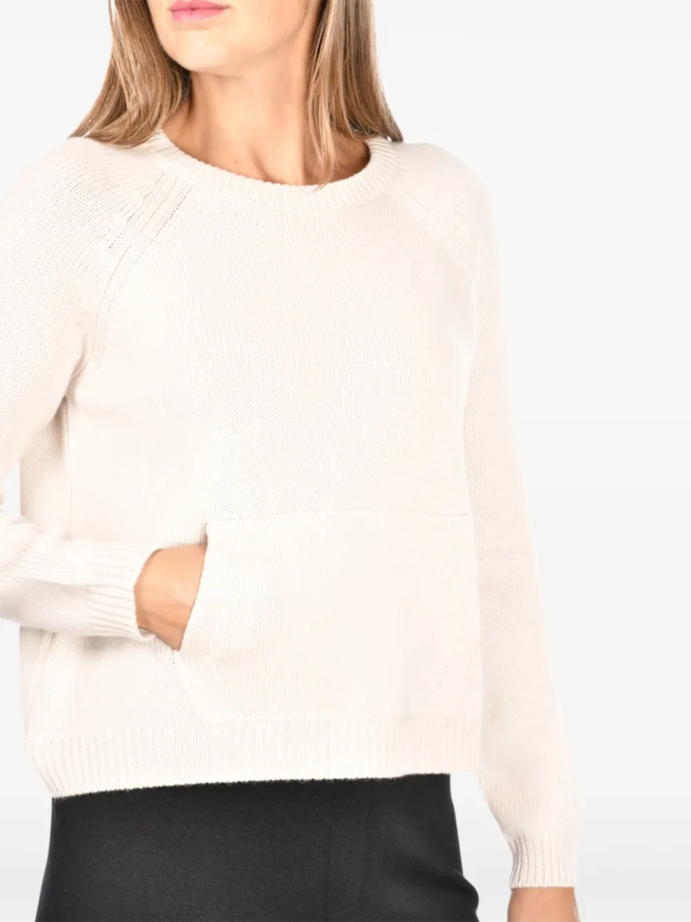 Gran Sasso Trui met zak Wit