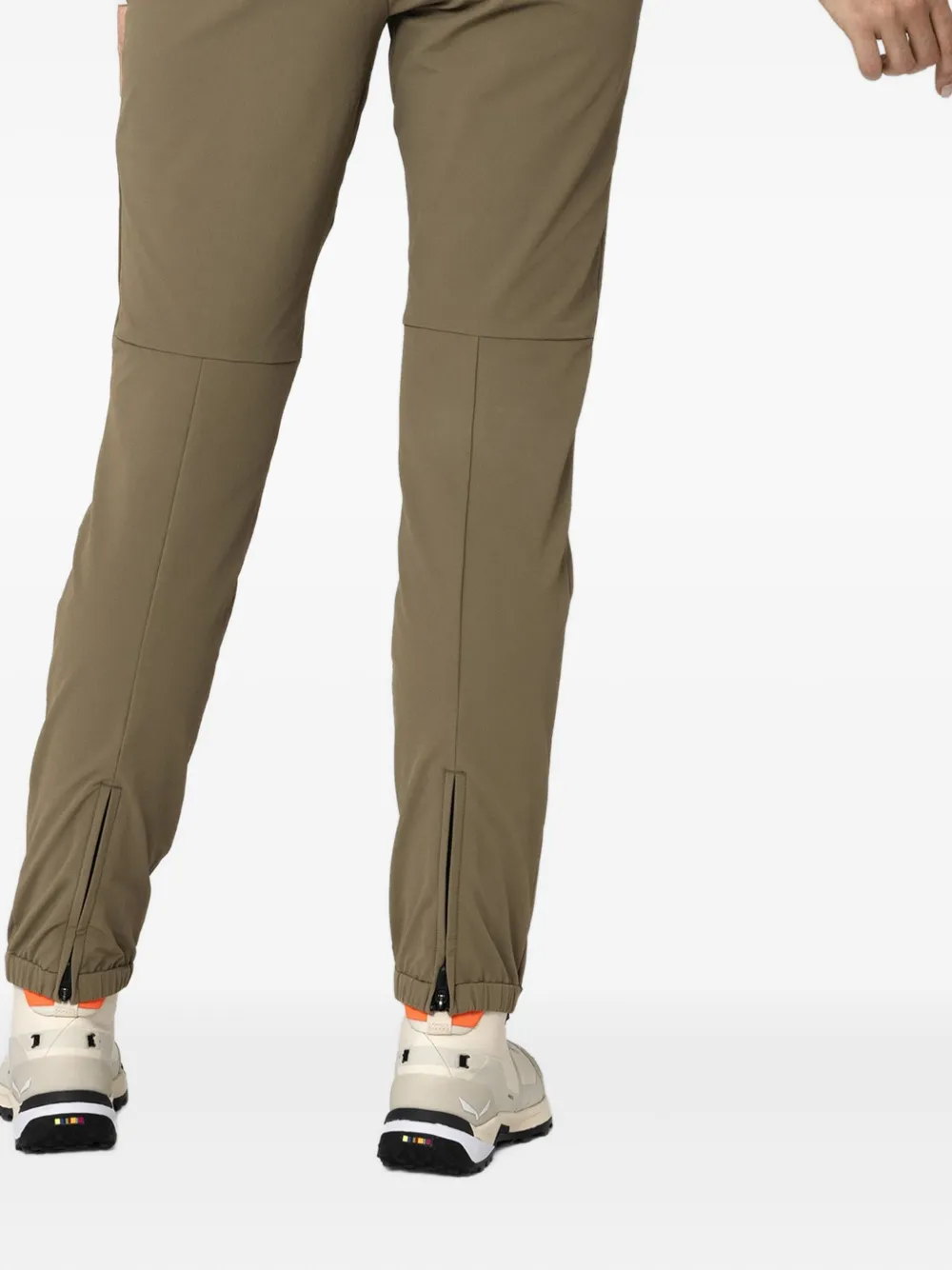 Lamunt Serena Zip-cuffed Trousers In Brown