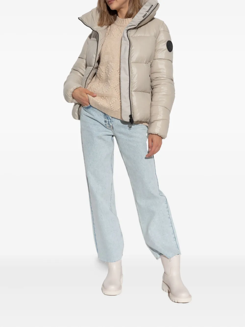 Save The Duck Isla high-neck quilted jacket | Down Jackets | Image 2