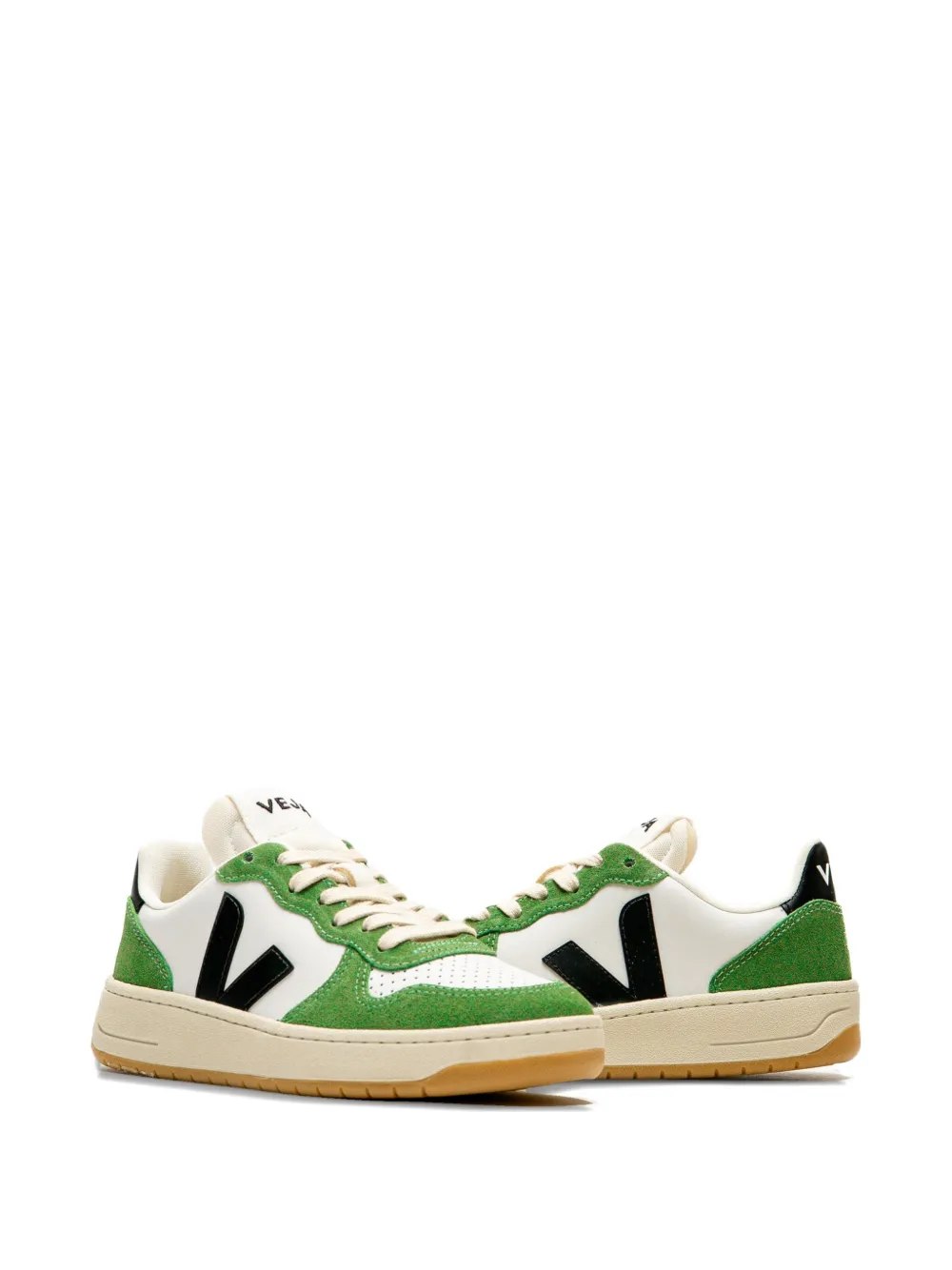 VEJA V-10 logo suede sneakers White