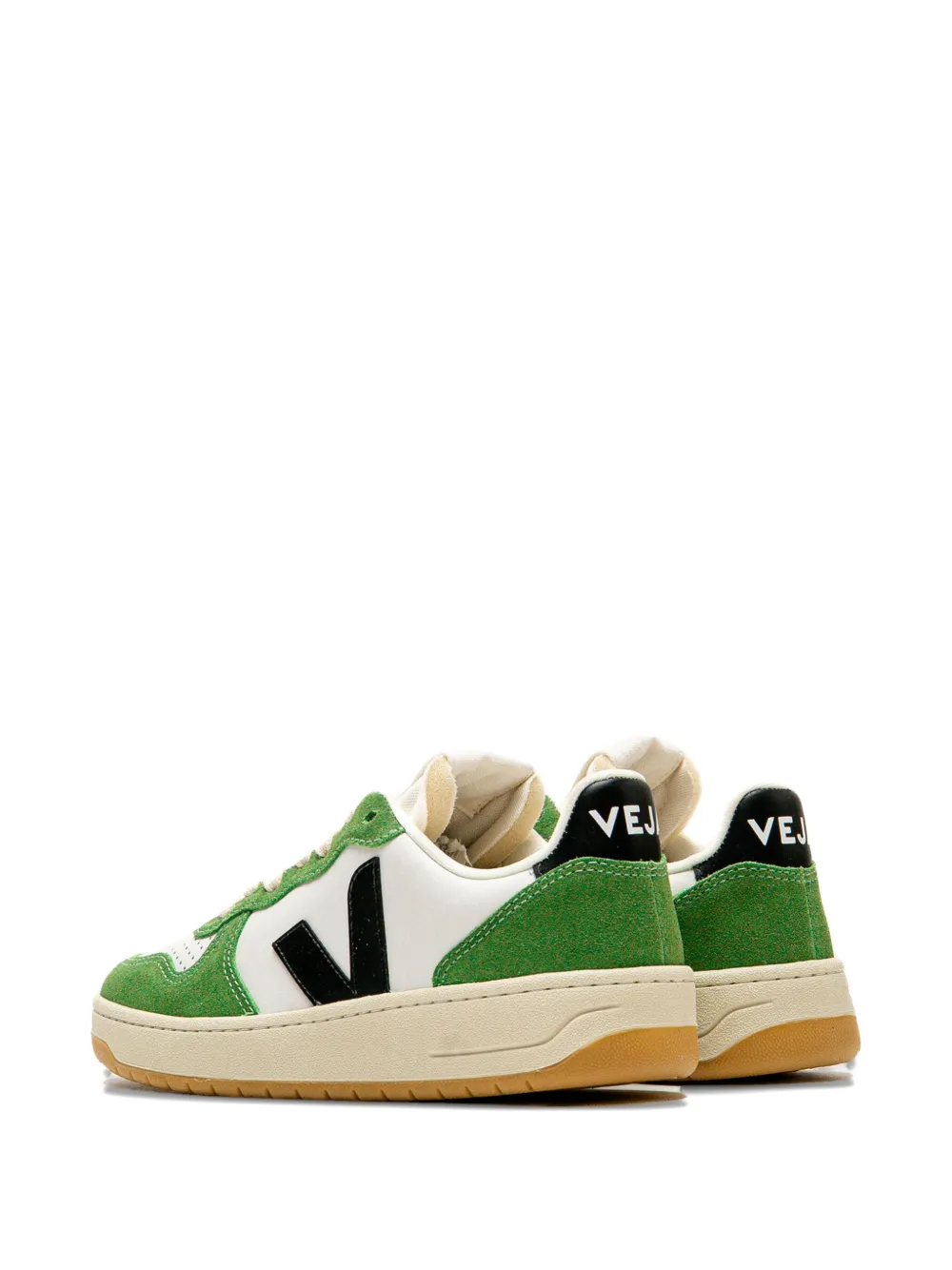 VEJA V-10 logo suede sneakers White