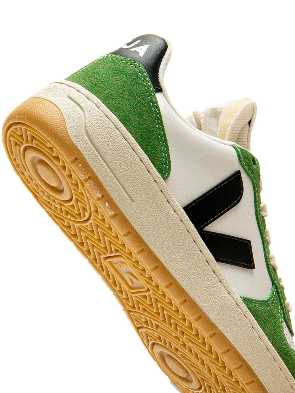 VEJA V-10 logo suede sneakers White