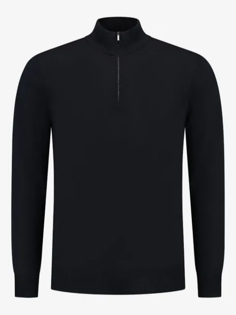 Zanone half-zip sweater