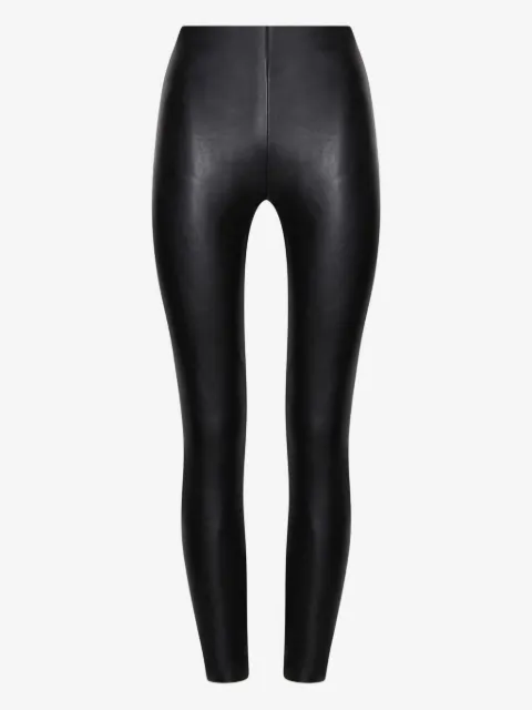 Wolford 皮质拼接打底裤