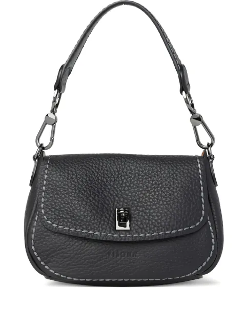 VISONA` leather shoulder bag