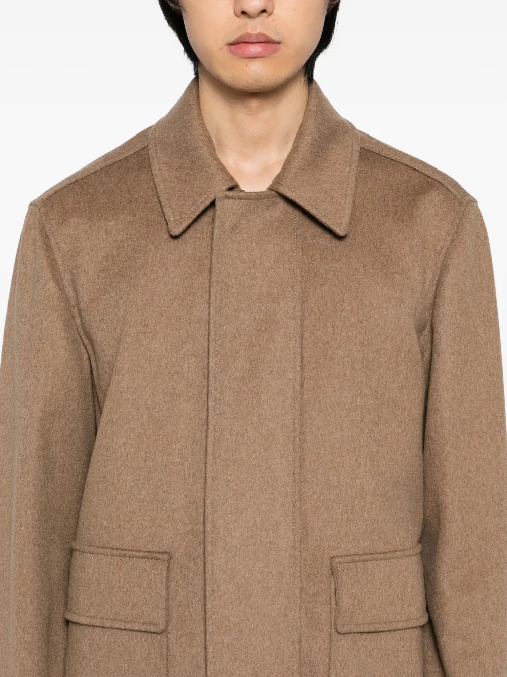 Lardini Wollen jack Bruin