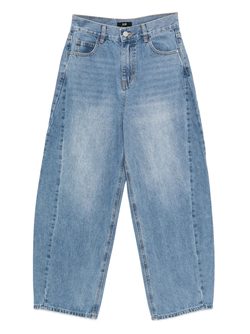 Eleh cotton straight jeans | Blue | Image 1