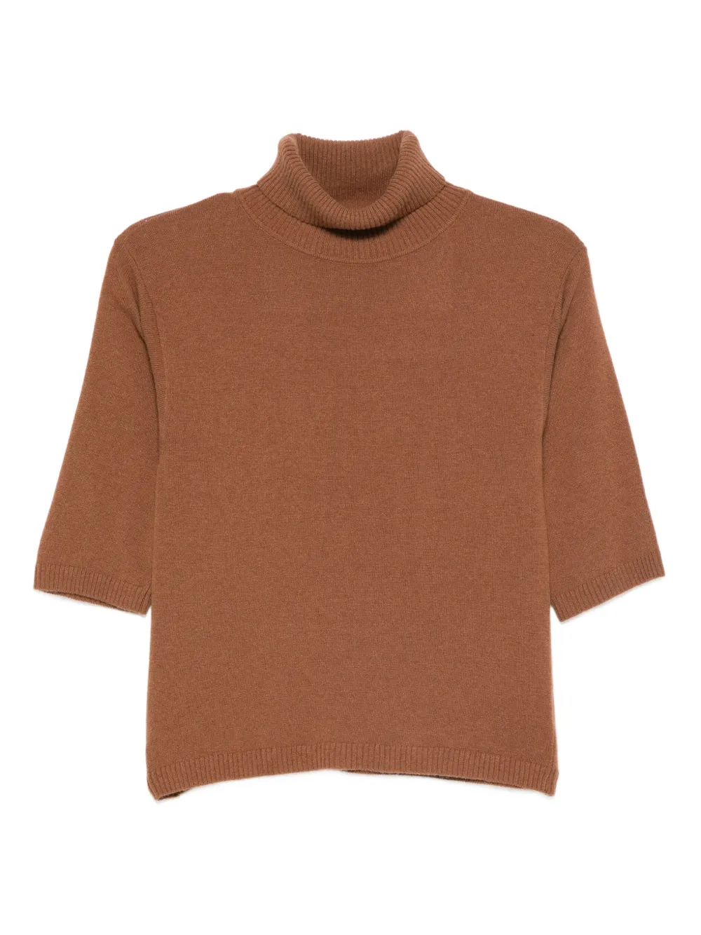 Daniele Fiesoli turtleneck T-shirt | Brown | Image 1