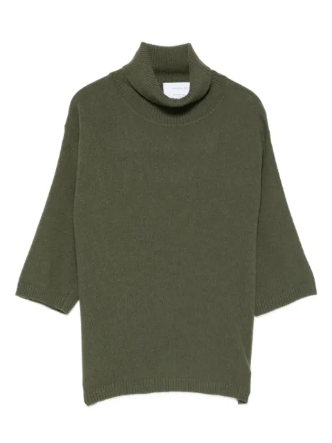 Daniele Fiesoli turtleneck half-sleeve sweater