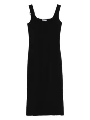 paris georgia black heart midi dress Paris Georgia | Heart Dress - Black