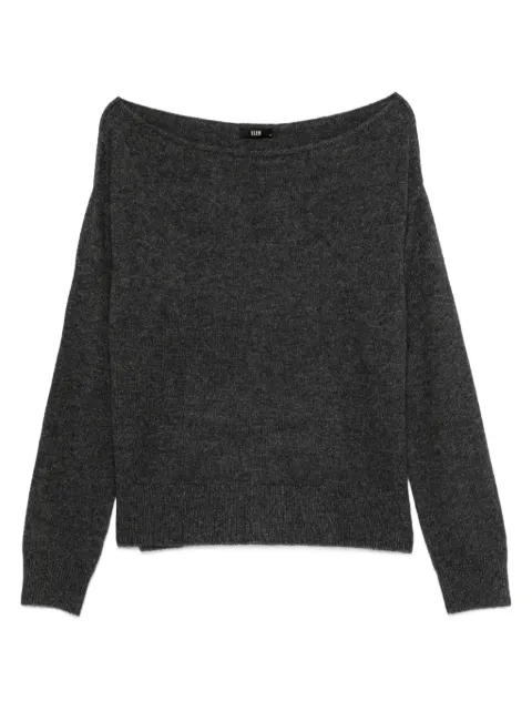 Eleh boat-neck cotton sweater