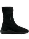 Vic Matie lace-up suede boots - Black