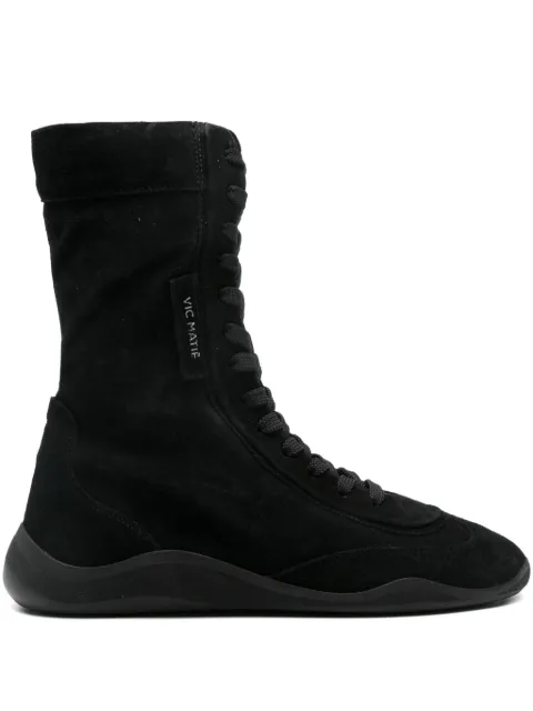Vic Matie lace-up suede boots
