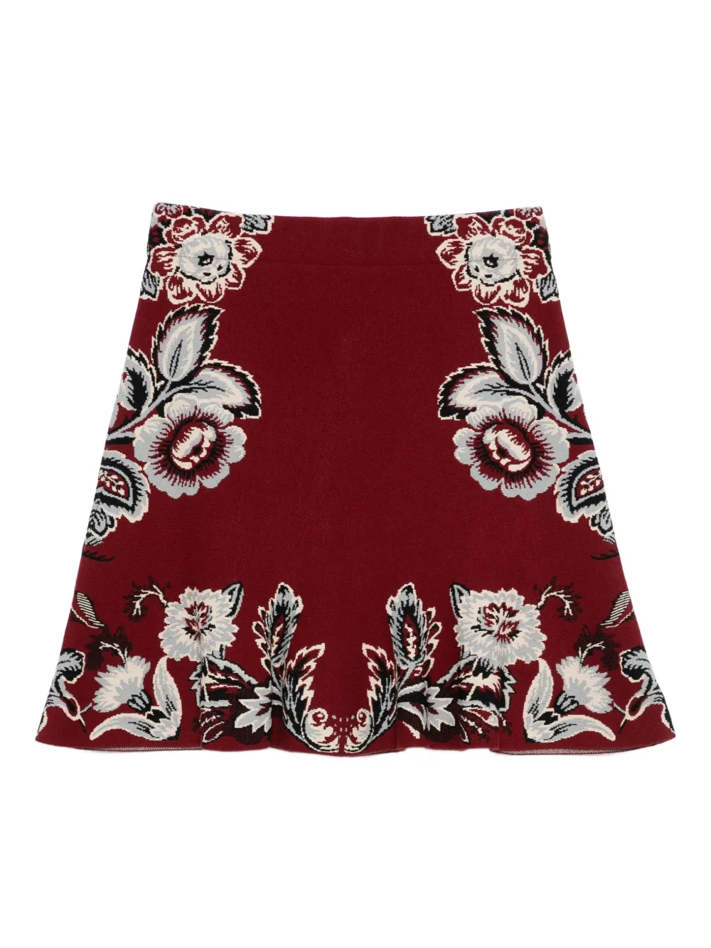 ETRO Rok met bloemenprint Rood