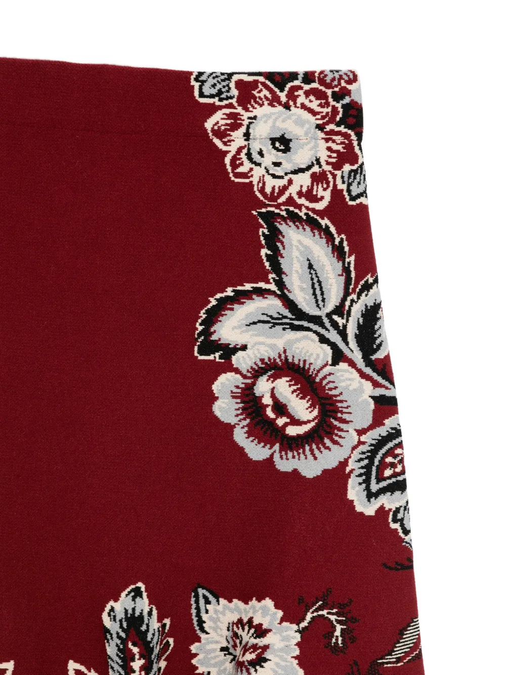 ETRO Rok met bloemenprint Rood