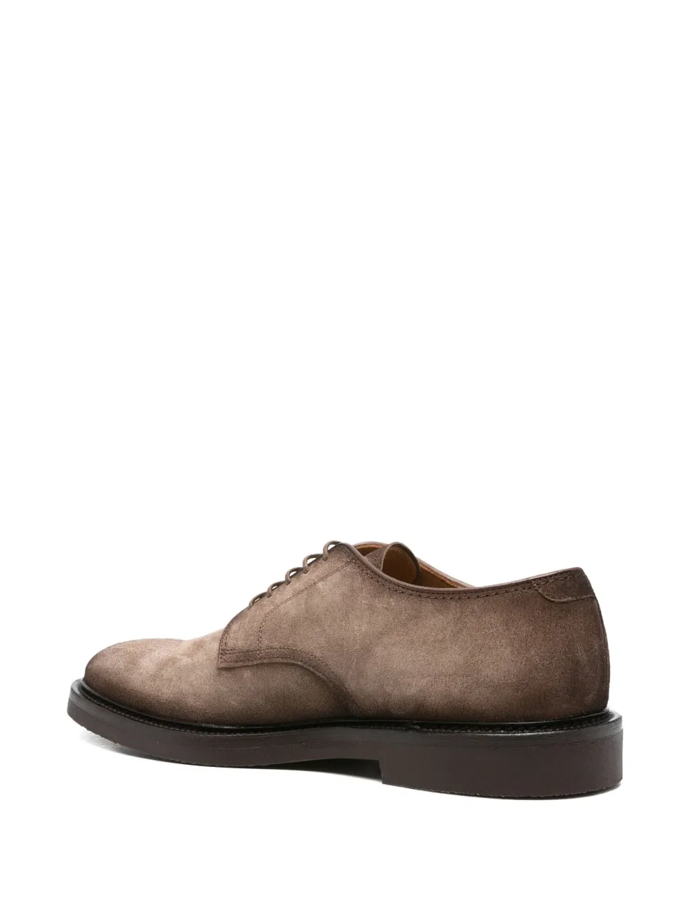 Officine Creative Suède derby schoenen Beige
