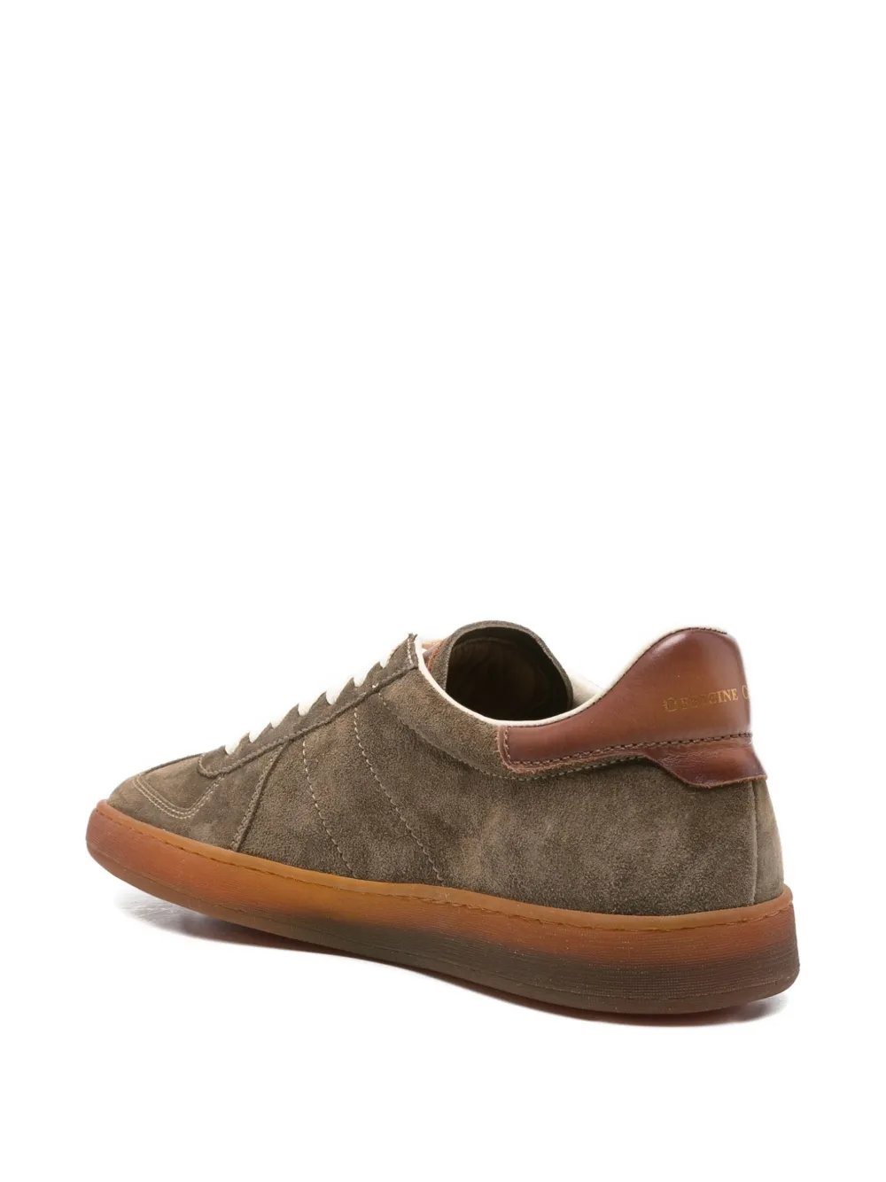 Officine Creative suede leather sneakers Brown