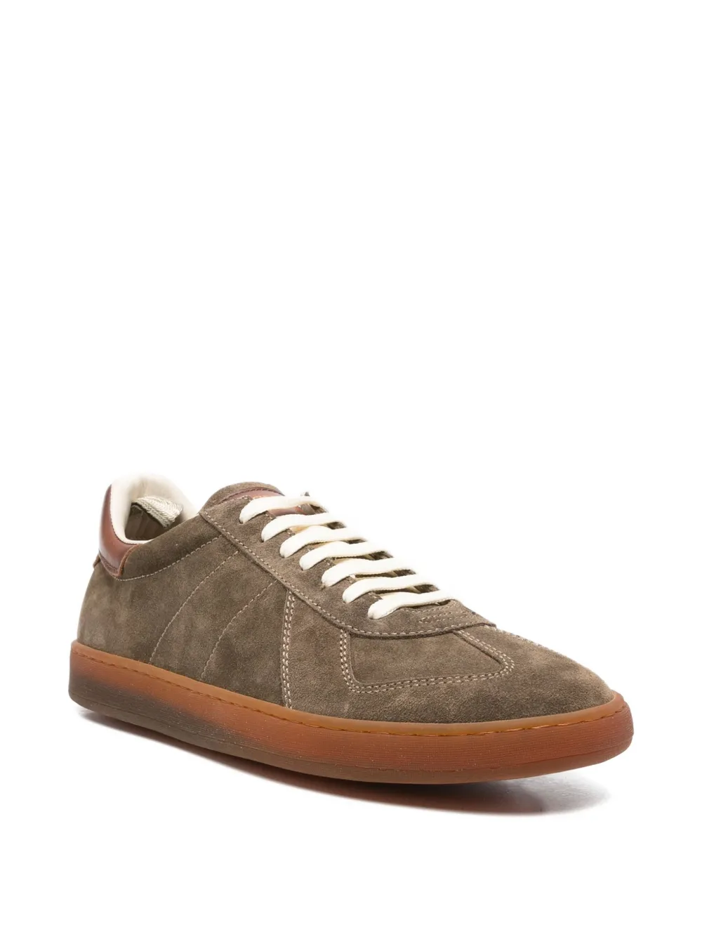 Officine Creative suede leather sneakers Brown