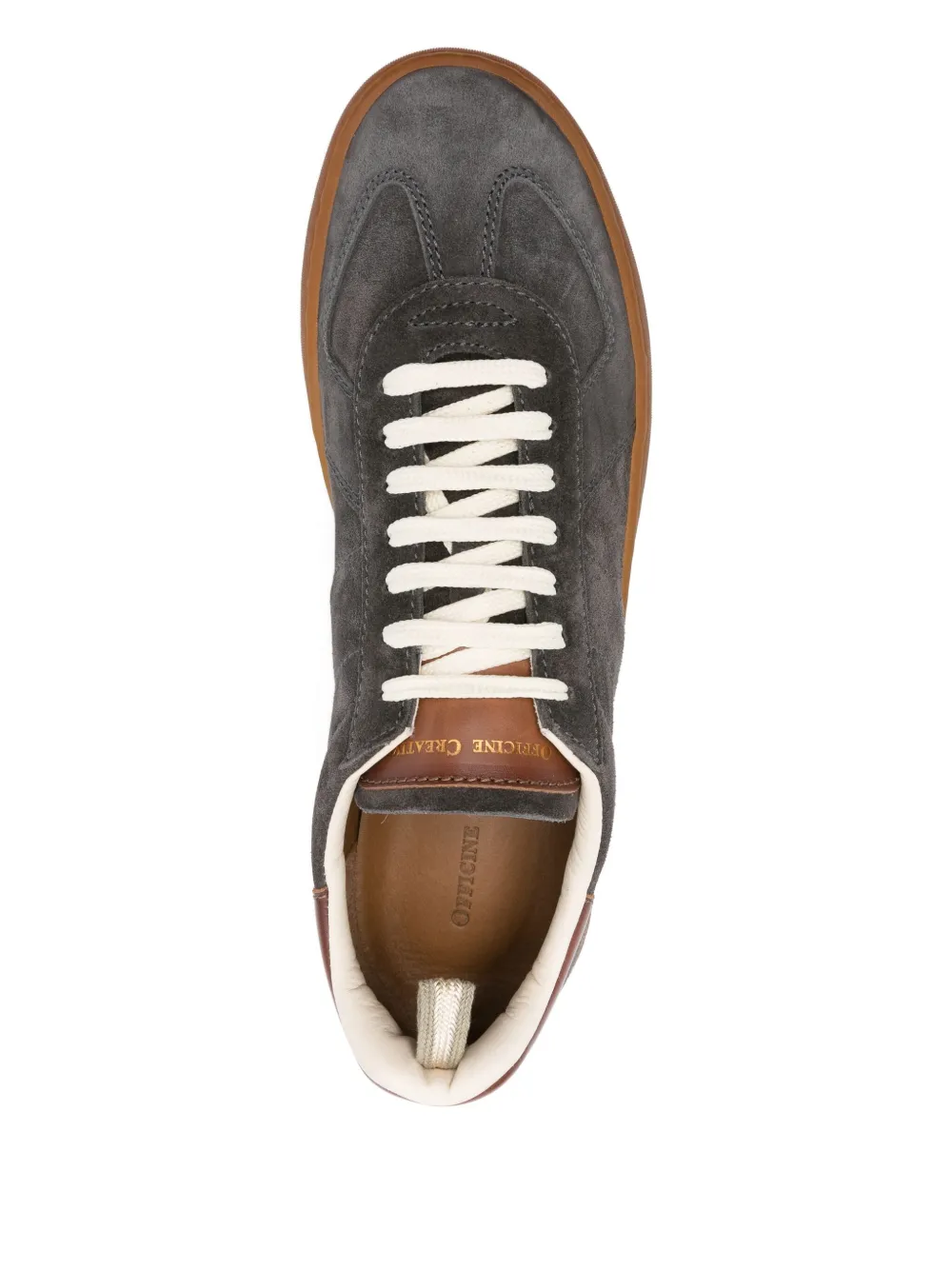 Officine Creative suede sneakers Grey