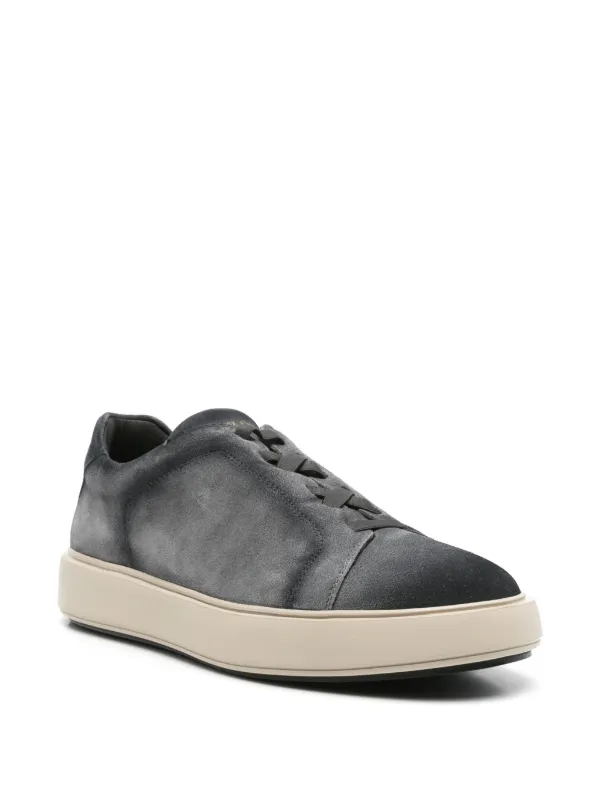 Officine Creative lace-up Suede Sneakers Grey FARFETCH ID