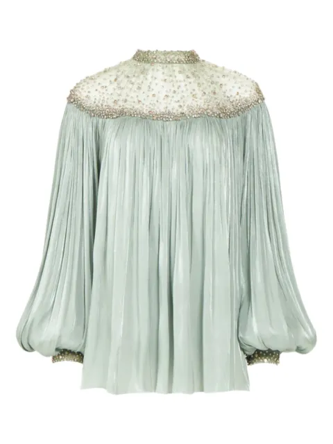 Costarellos Timea crystal-embellished blouse