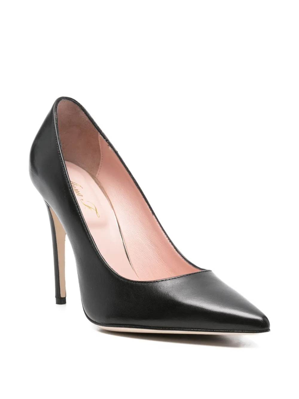 Anna F. Pumps met puntige neus Zwart
