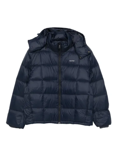 Calvin Klein quilted hooded jacket