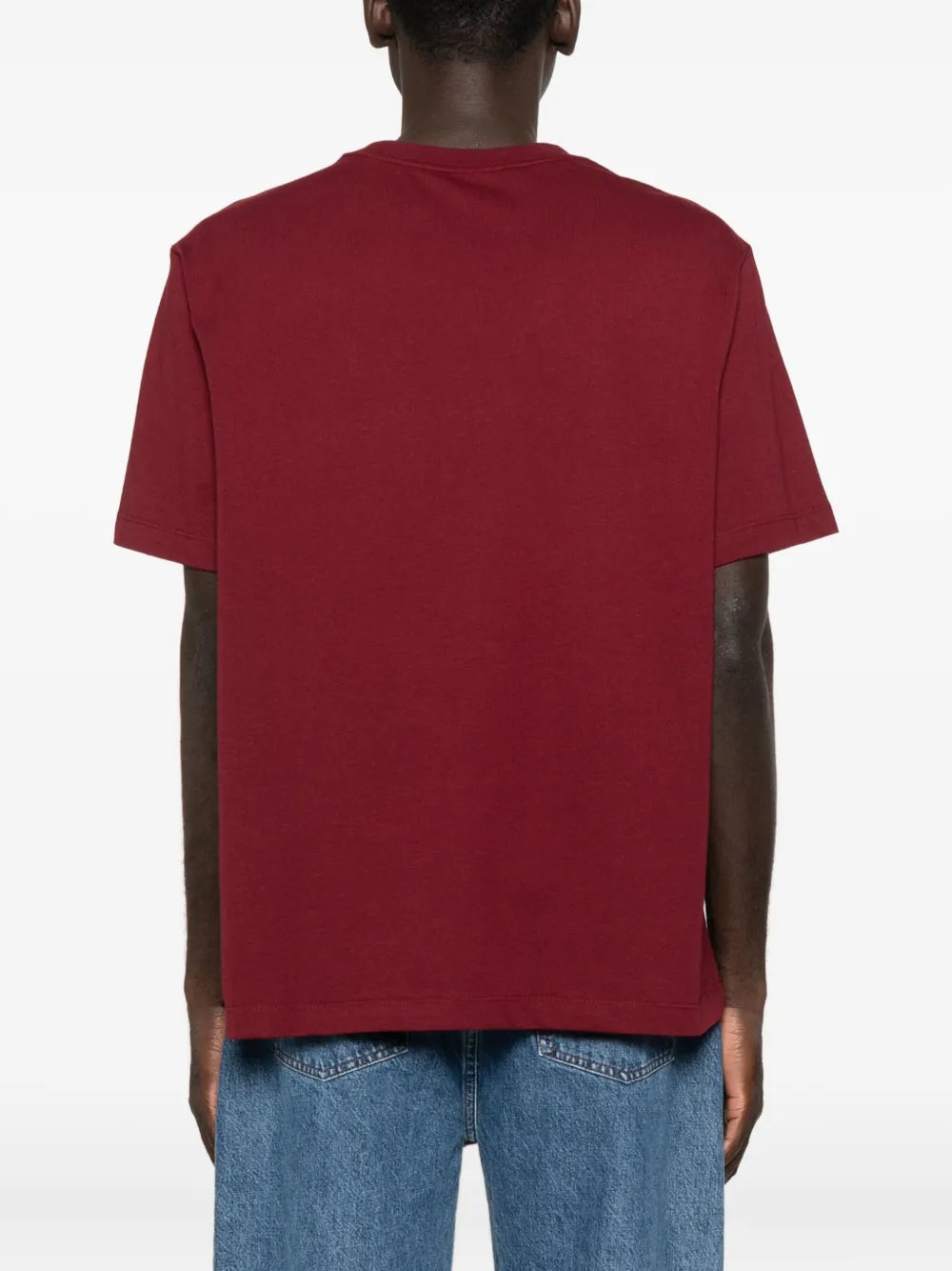 Calvin Klein T-shirt met logoprint Rood