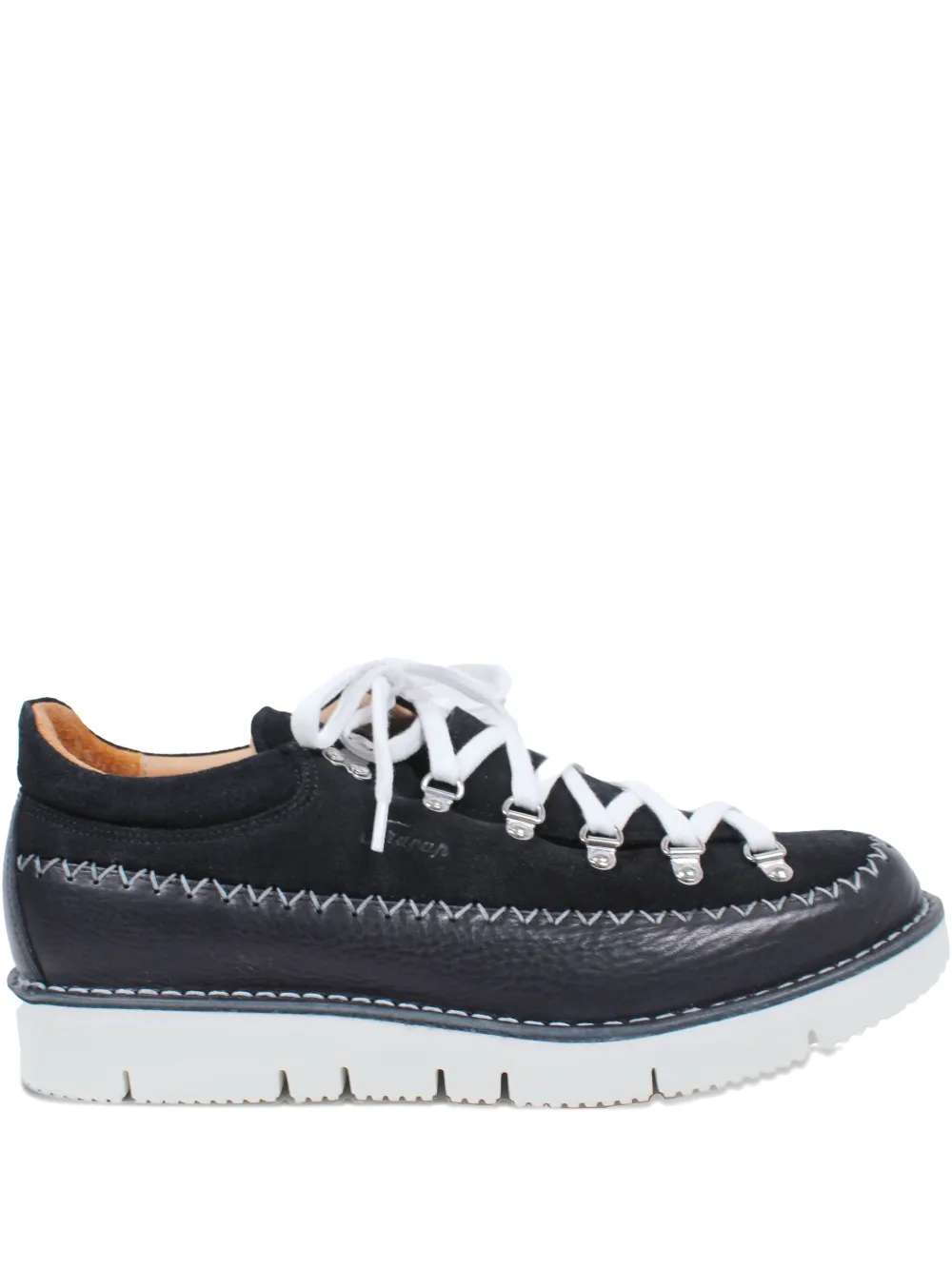 Fracap Indian lace-up low-top boots | Black | Image 1