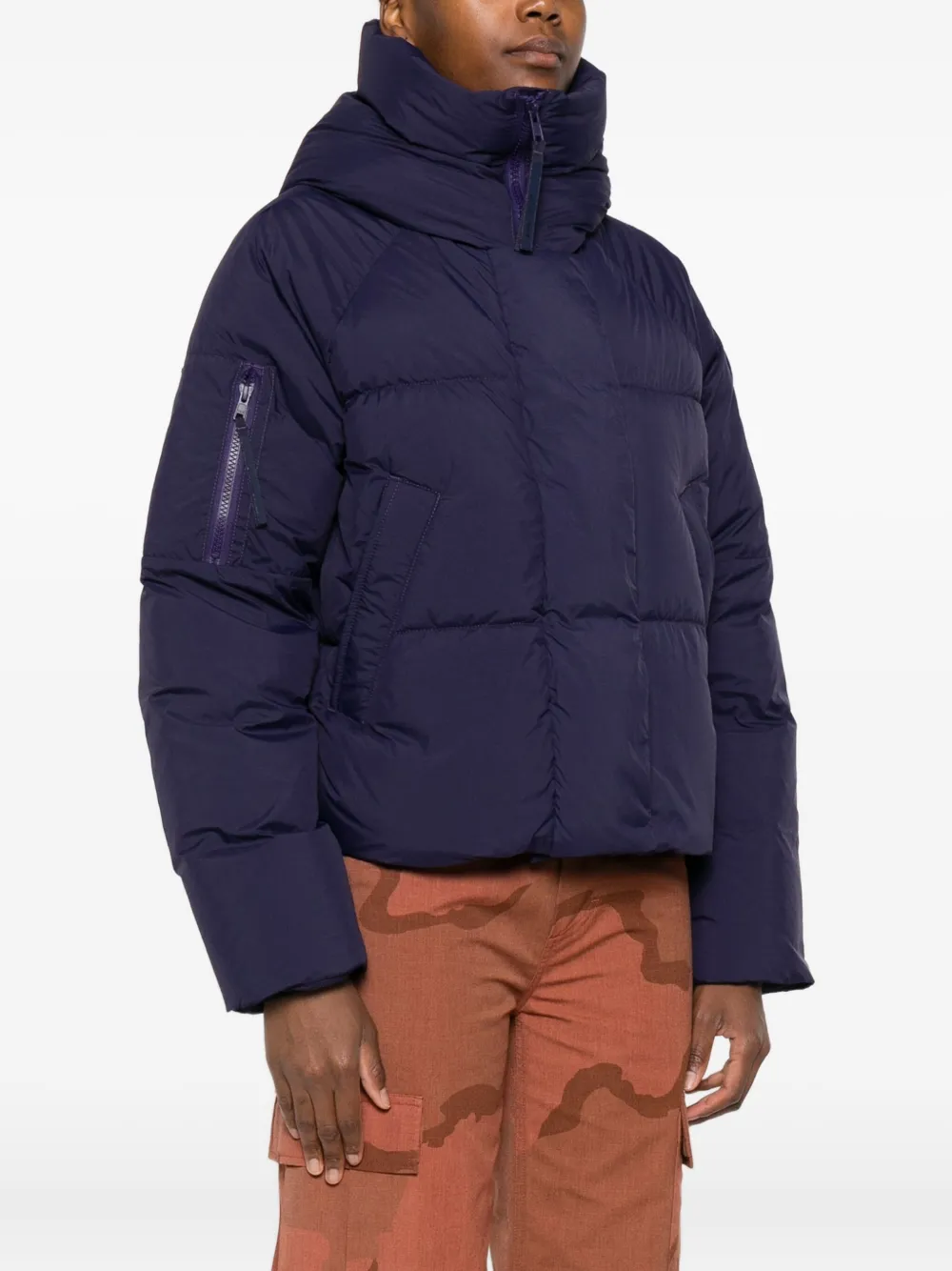 Canada Goose Chilliwack Puffer Jackets Gray In Purple
