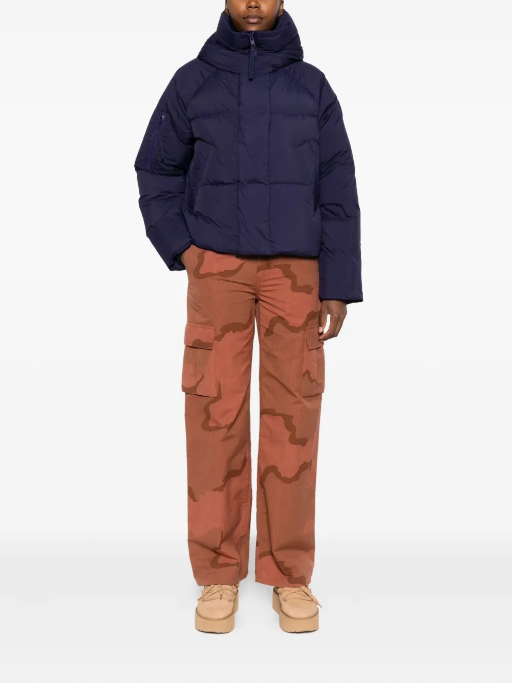 Canada Goose Chilliwack Puffer Jackets Gray In Purple