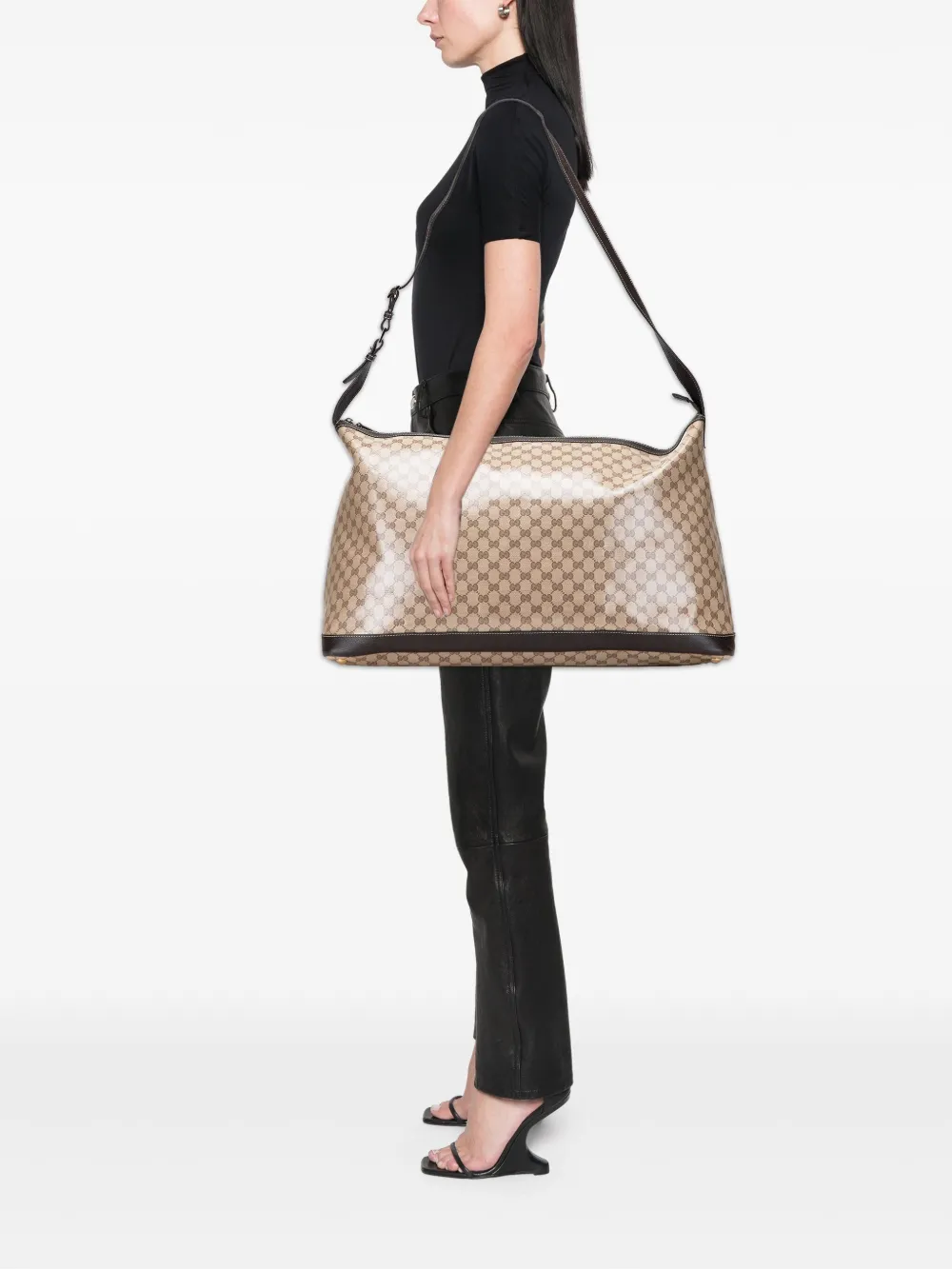 Gucci Pre-Owned 2000-2015 XL GG Crystal travel bag | Pre-Owned | Image 2