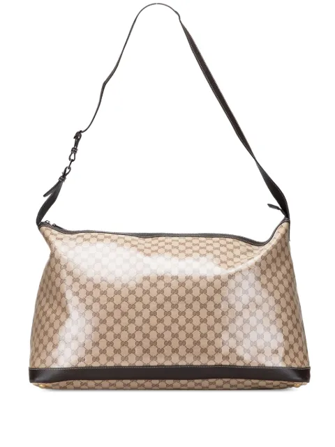 Gucci Pre-Owned 2000-2015 XL GG Crystal travel bag