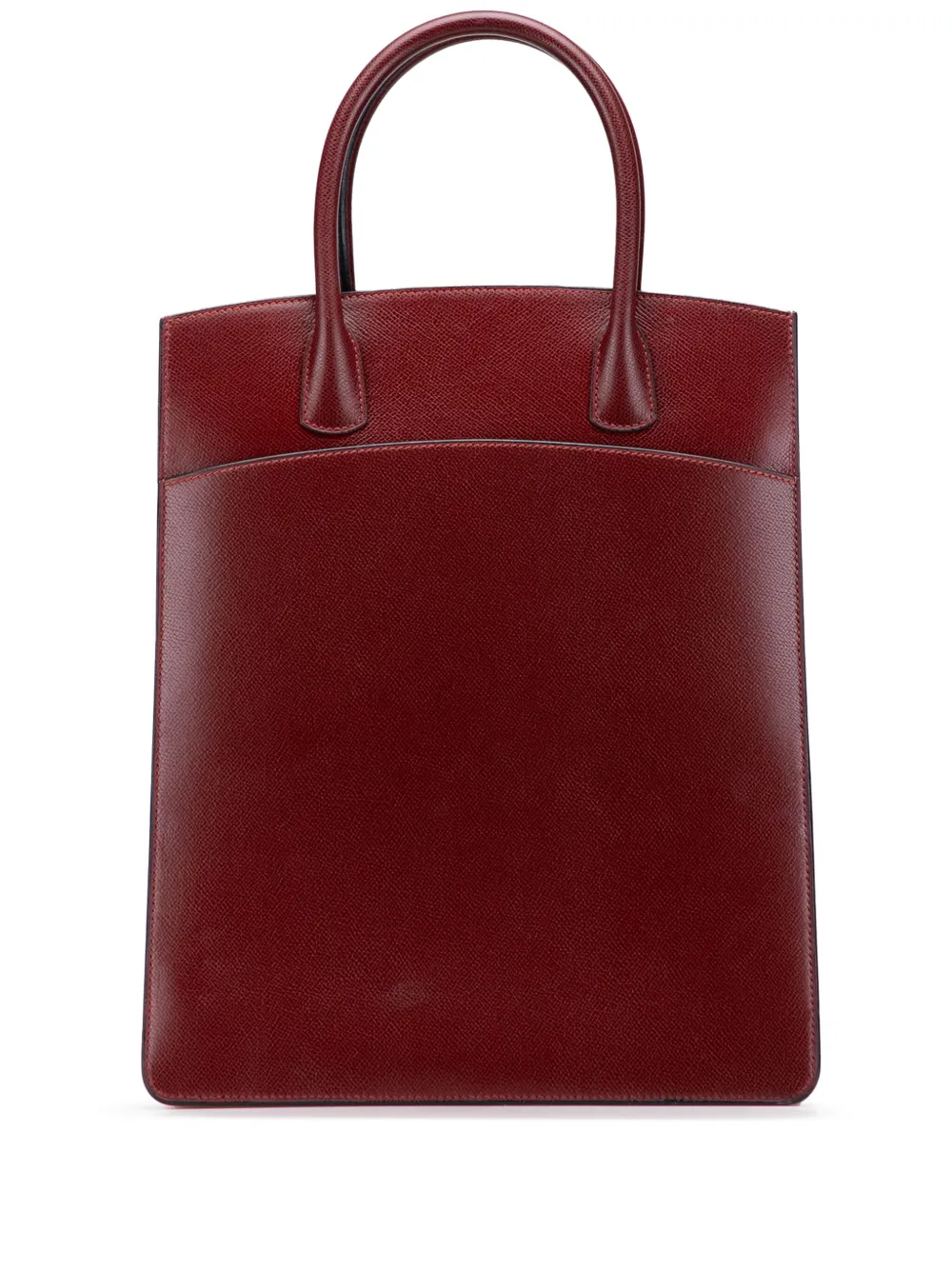 Hermès Pre-Owned 2003 クシュベル ホワイト バス 30 ハンドバッグ - レッド Hermès Pre-Owned 2003 クシュベル ホワイト バス 30 ハンドバッグ - レッド