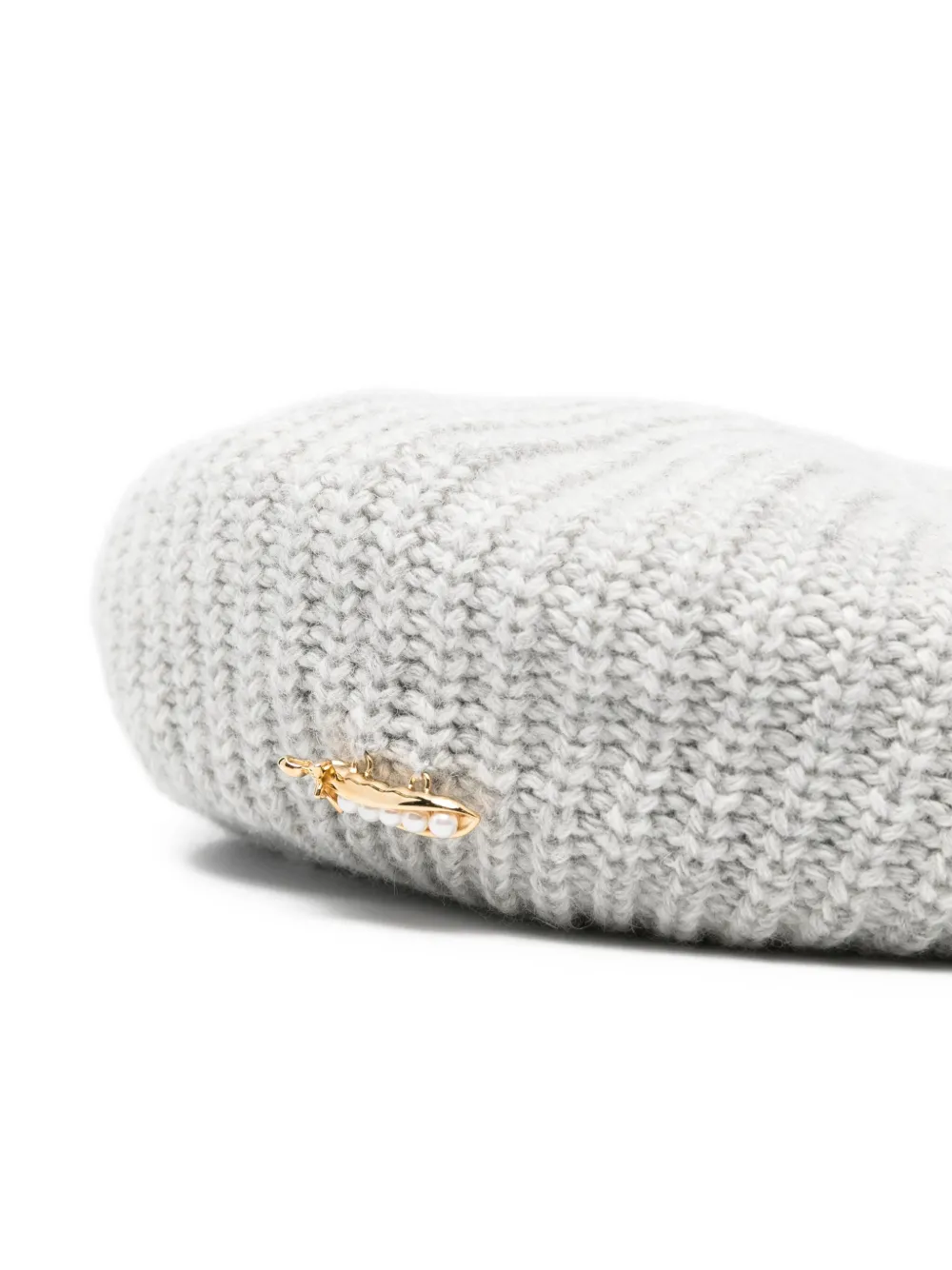 Vivetta ribbed-knit embellished beret | Image 2
