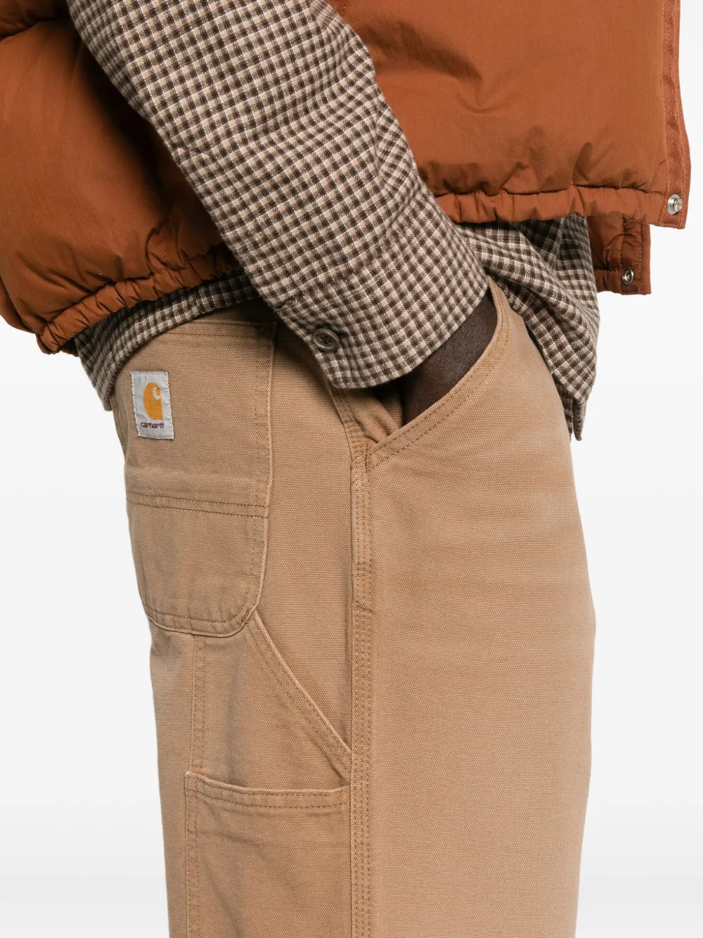 Carhartt Tool-pockets Trousers In Brown