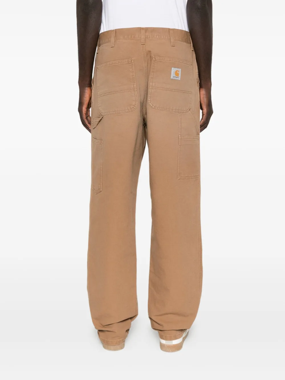 Carhartt WIP Broek met gereedschapszakken Bruin