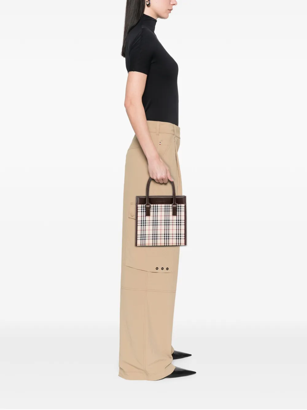 Burberry Pre-Owned 2000-2017 House Check Canvas handbag | Pre-Owned | Image 2