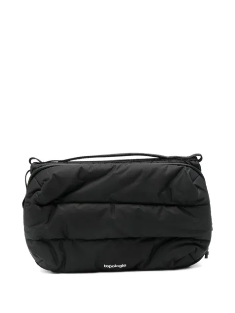 Topologie large Bottle Sacoche quilted clutch bag