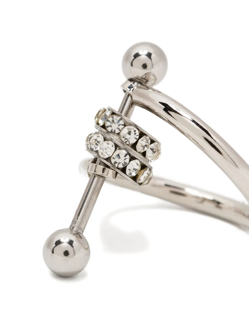 Justine Clenquet Molly Ring In Metallic