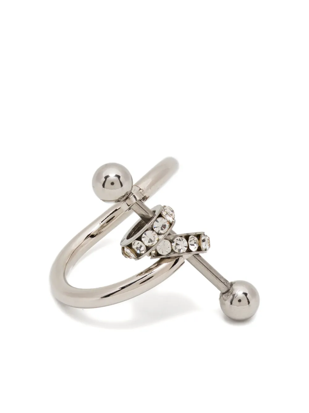 Justine Clenquet Molly Ring In Metallic