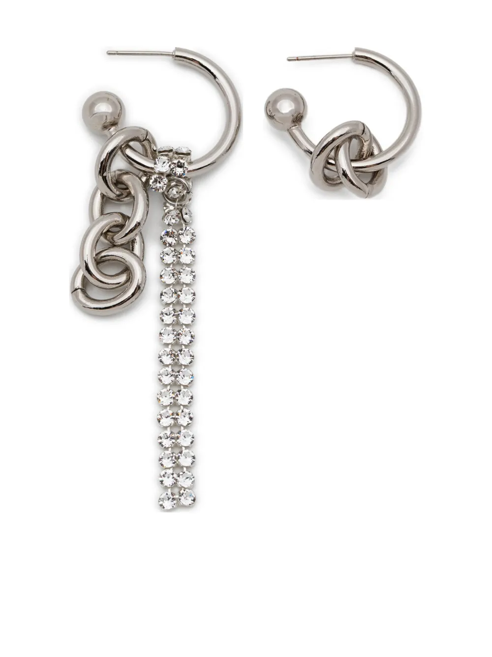 Justine Clenquet Shelby earrings - Argento
