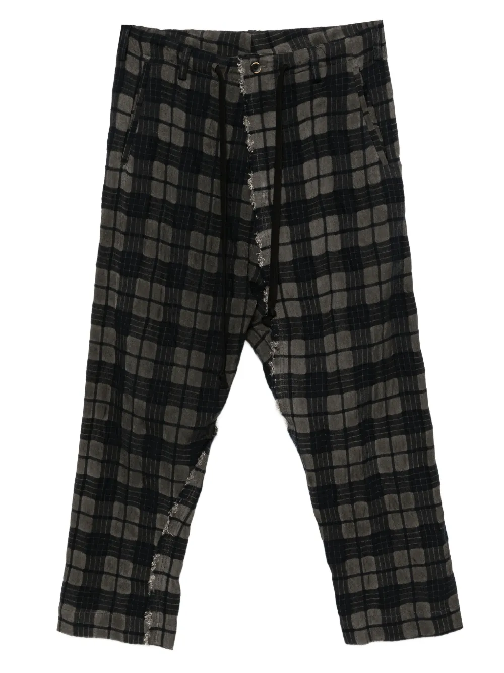 Uma Wang Hose im Distressed-Look | Schwarz | Image 1