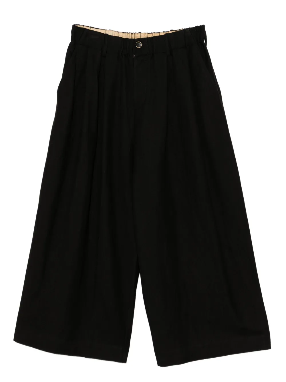 Uma Wang pantalones anchos con pinzas | negro | Image 1