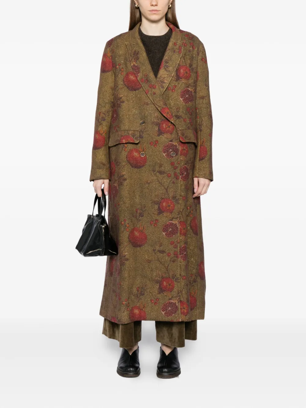 Uma Wang abrigo estampado | Abrigos con botones | Image 2