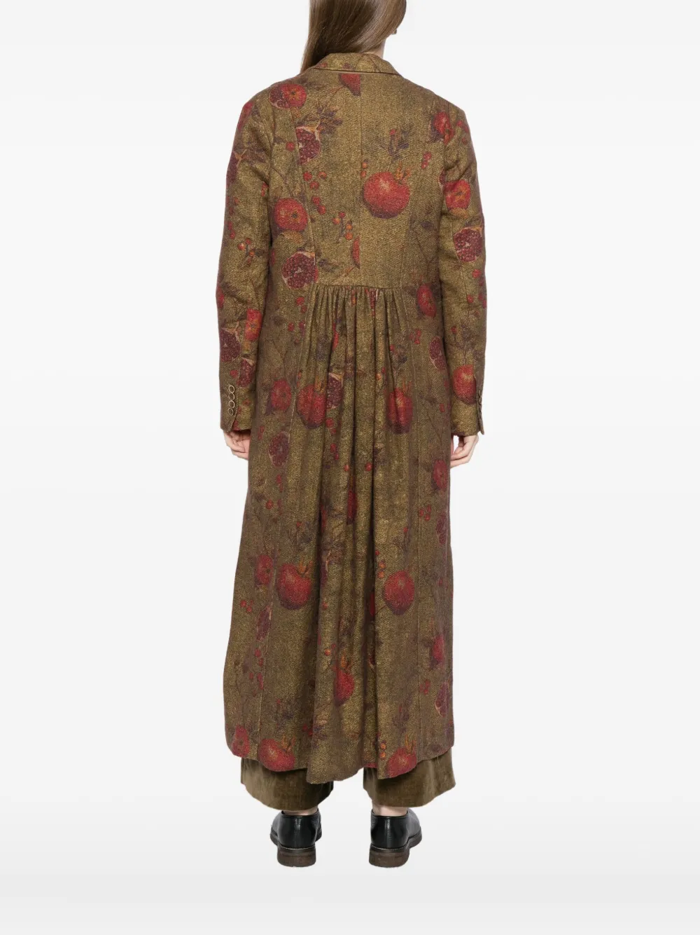 Uma Wang Jas met all-over print Bruin