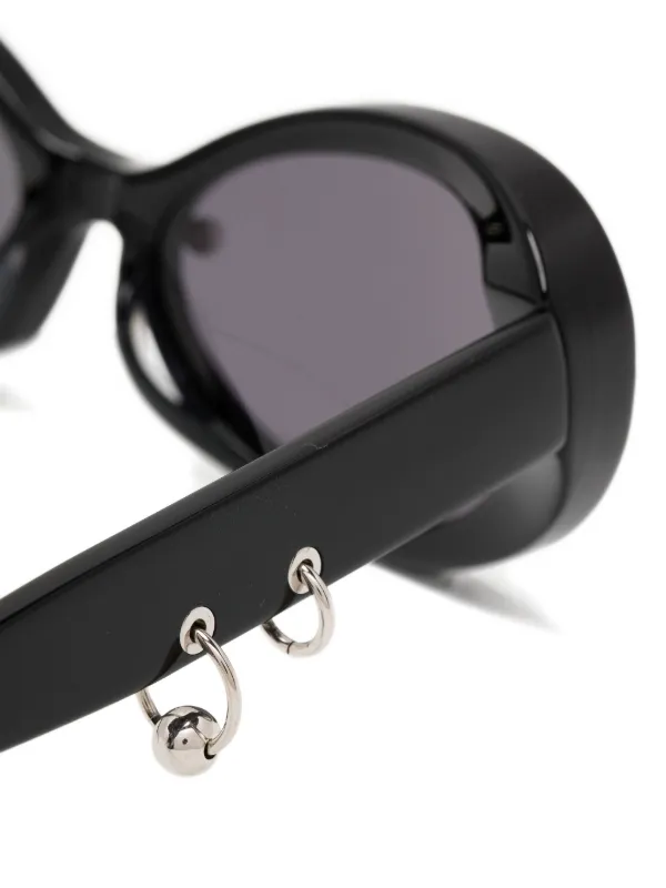 Justine Clenquet Drew Sunglasses | Black | FARFETCH PH